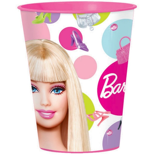 Barbie Doll Plastic Cup